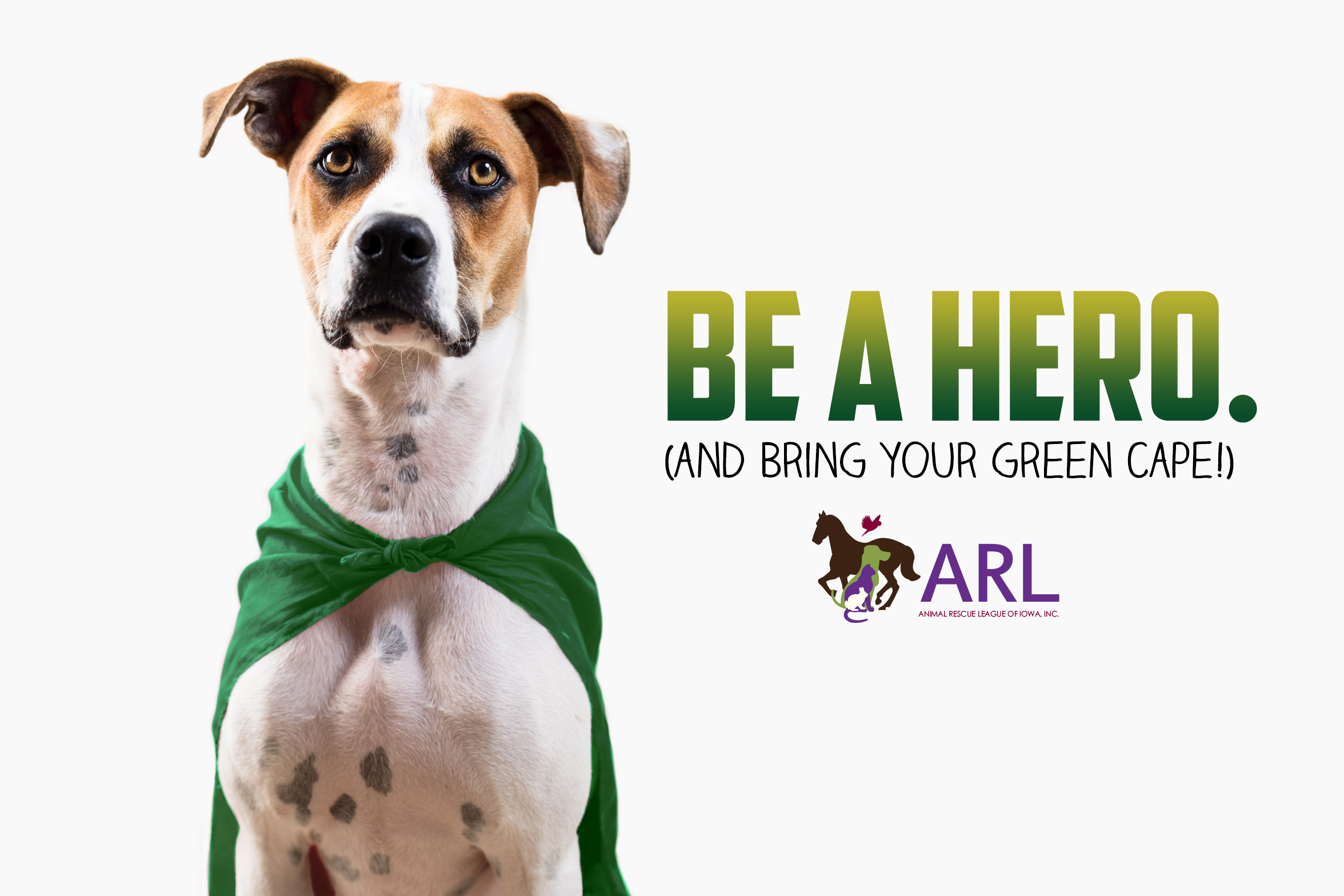 ARL: Be a Hero. (Bring your Green Cape!)